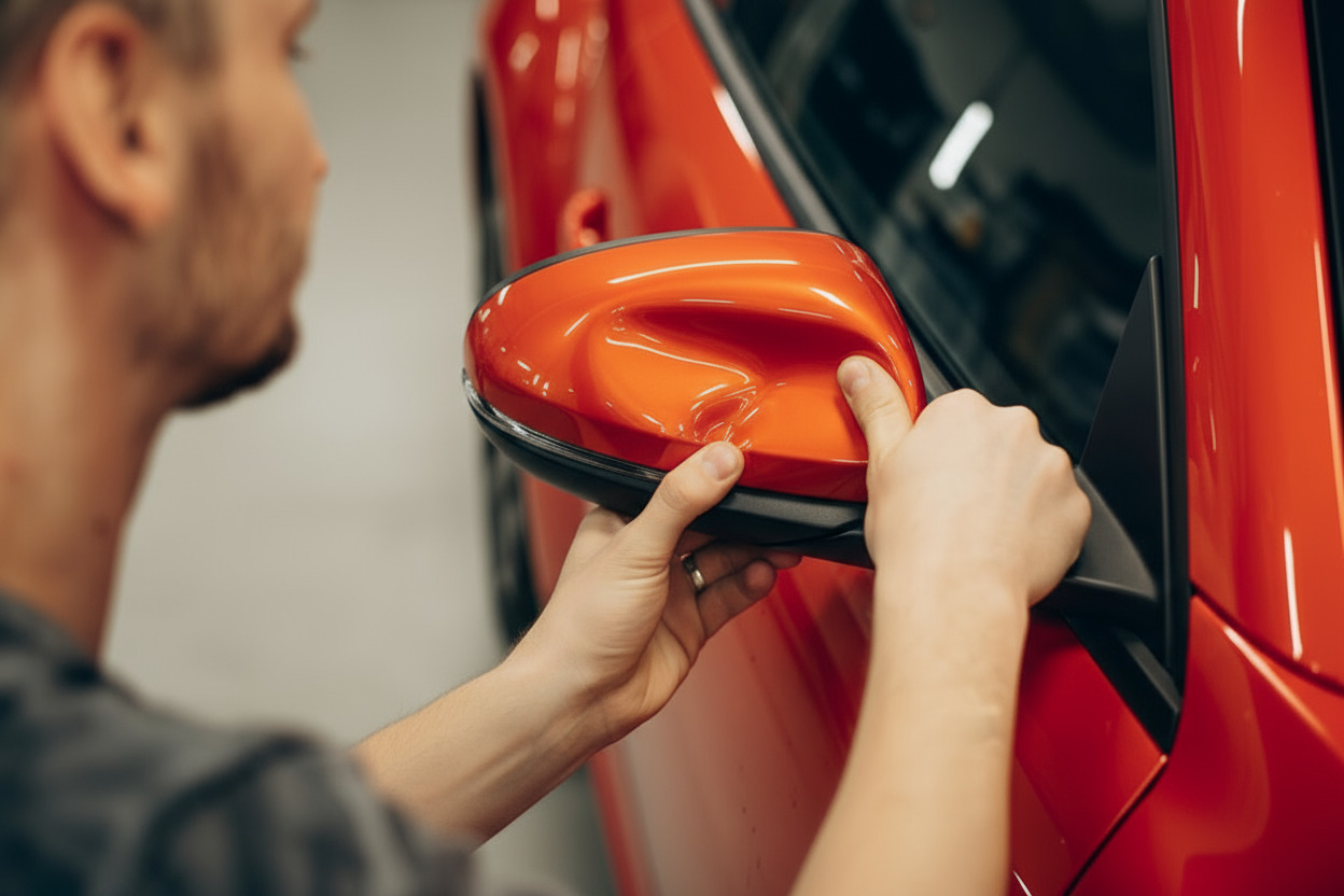 покраска зеркала авто